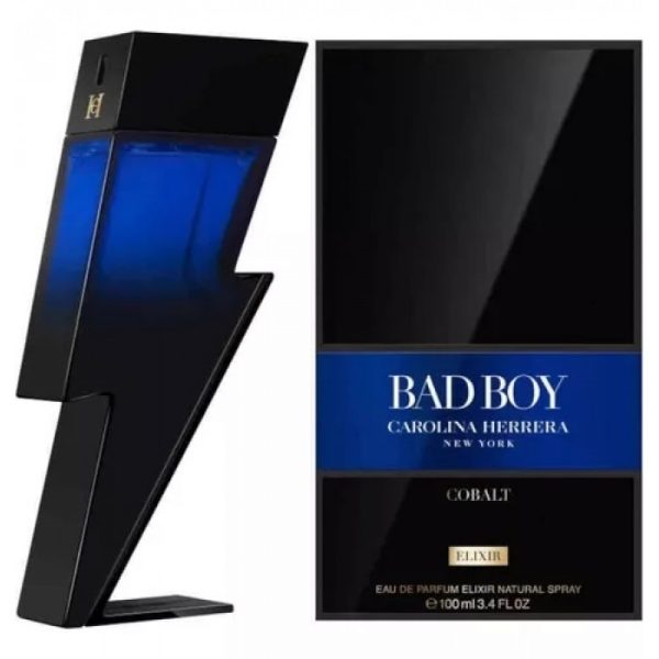 CAROLINA HERRERA BAD BOY COBALT ELIXIR EDP 100ML-Парфюм за мъже